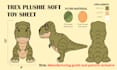 design custom plushie reference sheet stuffed animal character ych concept