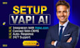 setup vapi ai, vapi, ai voice agent, vapi ai caling agent, make com