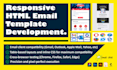 code responsive HTML email template