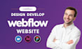 design or redesign webflow website, figma to webflow, pro webflow developer