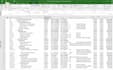 develop excel gantt chart of construction and it projects