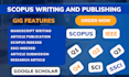 write rewrite publish article in scopus indexed ssci scie peer reviewed journal