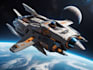 draw high quality spaceship concept
