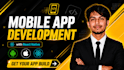 develop a full mobile app using react native framework