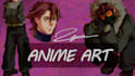 draw stylized anime art