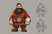 do unique 2d game characters, animations