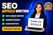 write 30 SEO friendly articles for fast google adsense approval
