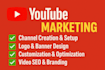 create design and setup optimize youtube channel standard
