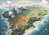 design detailed fictional land maps
