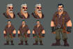 draw 2d games, characters and environments, fantasy