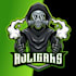 create ghost cartoon, character mascot logo with creative