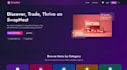 create a modern react landing page or convert figma to react