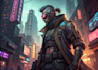 draw custom cyberpunk character art