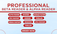 be beta reader, alpha reader, romance beta reader, beta reader fantasy