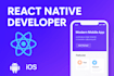 develop a custom mobile app using react native