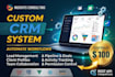 build custom CRM software or upgrade your laravel web application