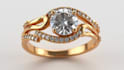 design luxury 3d jewelry cad for printing with photoreal 360 renders
