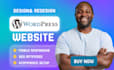 create website, wordpress website design website development or business website