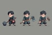 create dnd character art, 2d game character art