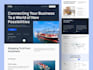 design a professional nmet, medical transport , therapy website
