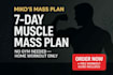 7 day muscle building plan no gym needed