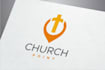 create a modern and stunning church logo design