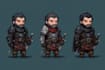 do game character art, 2d game character art