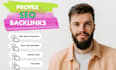create manual profile backlinks