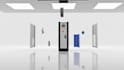 create 3d industrial animation robotic arm animation factory process automation