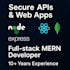 fix bugs and develop web applications and api in node express react mongodb mern
