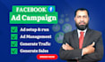 run targeted facebook ads campaign for sales and leads