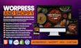 create custom coded wordpress or shopify website