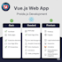 build fast and modern vuejs web applications