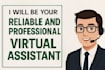 be your data entry specialist and web research expert, virtual assistant