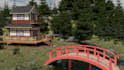 3d japanese style environment design