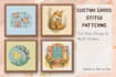 design cross stitch patterns for etsy shops or bulk orders