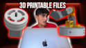 design custom stl parts for 3d printing and prototyping