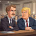 draw a custom political cartoon for any issue