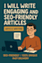 write simple and effective SEO articles in english