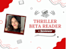 beta read and review your thriller book