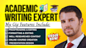do expert academic research, ebook design, online course creation, presentation