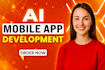 ai web application, software development, full stack website development