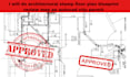 do architectural stamp floor plan blueprint review mep pe autocad city permit