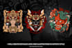 create detailed logo and illustrations in artistic style