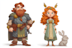 create custom cartoons, mascots and character designs