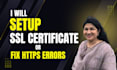 setup lifetime free SSL certificate and fix https issues