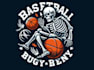 make custom skeleton basketball rugby team logo