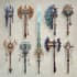 design your fantasy and dnd weapons