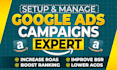 setup, manage, optimize amazon ppc ads campaign, google ppc adwords campaign