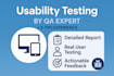 test your website or app for bugs and usability